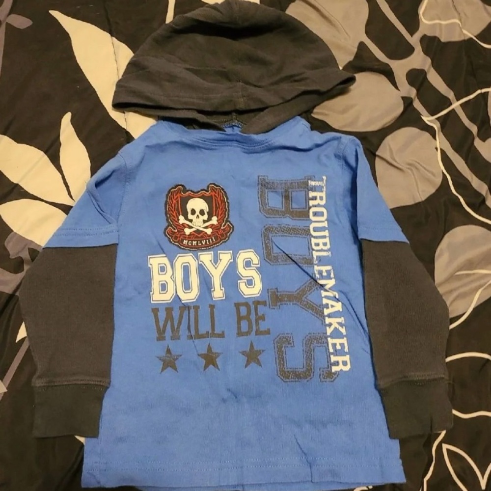 Shirt with hood